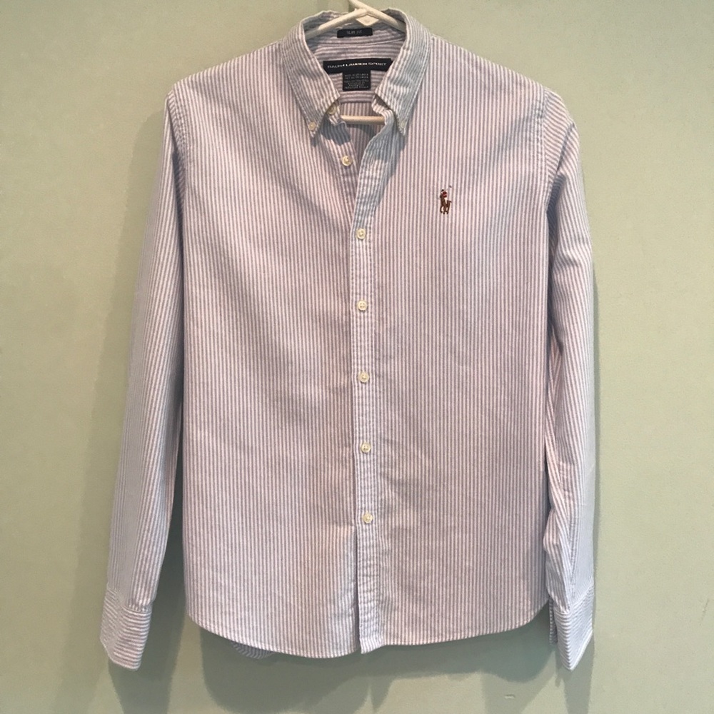 Ralph Lauren Sport Long Sleeve Button Down Size 8